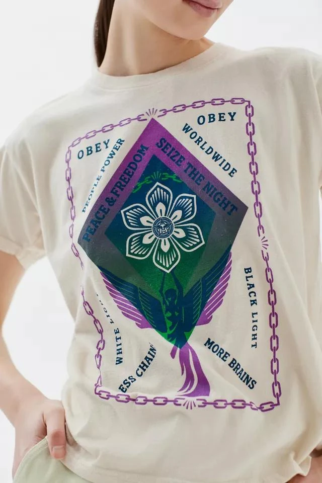商品Obey|OBEY Angel Diamond Graphic Tee,价格¥114,第4张图片详细描述