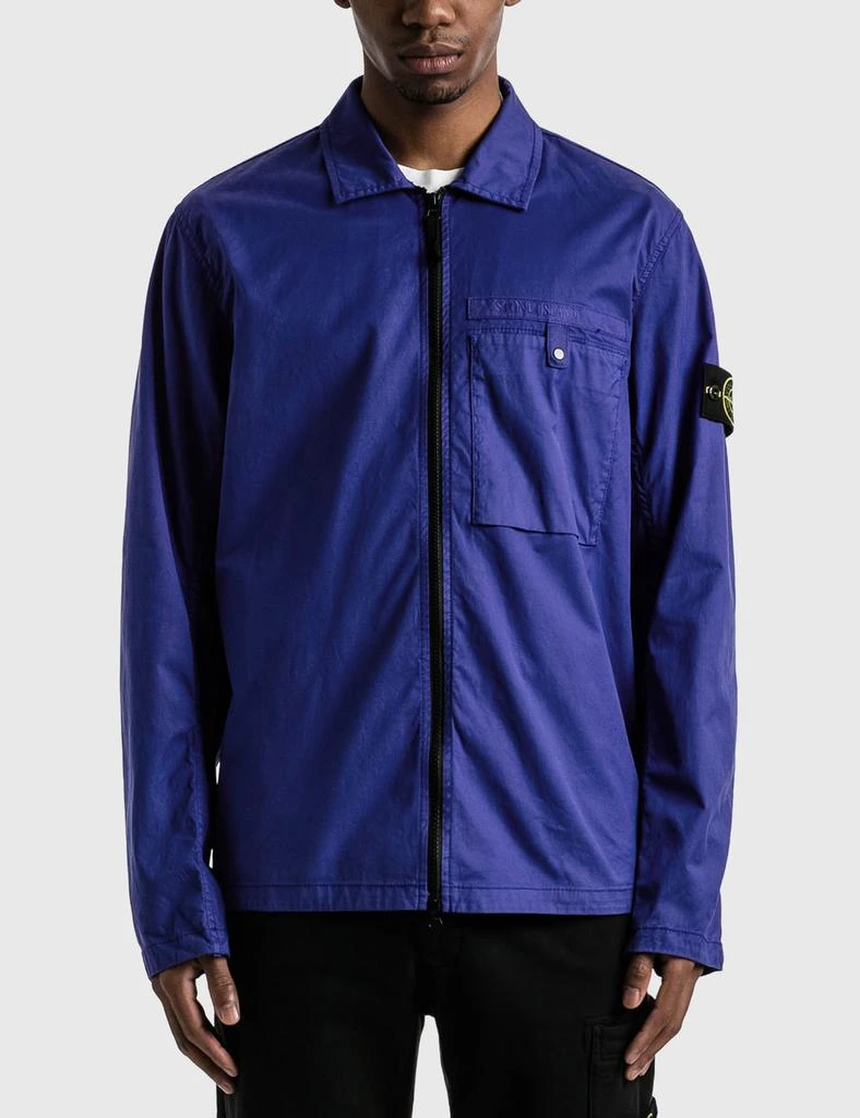 商品Stone Island|Supima Cotton Overshirt,价格¥2228,第3张图片详细描述