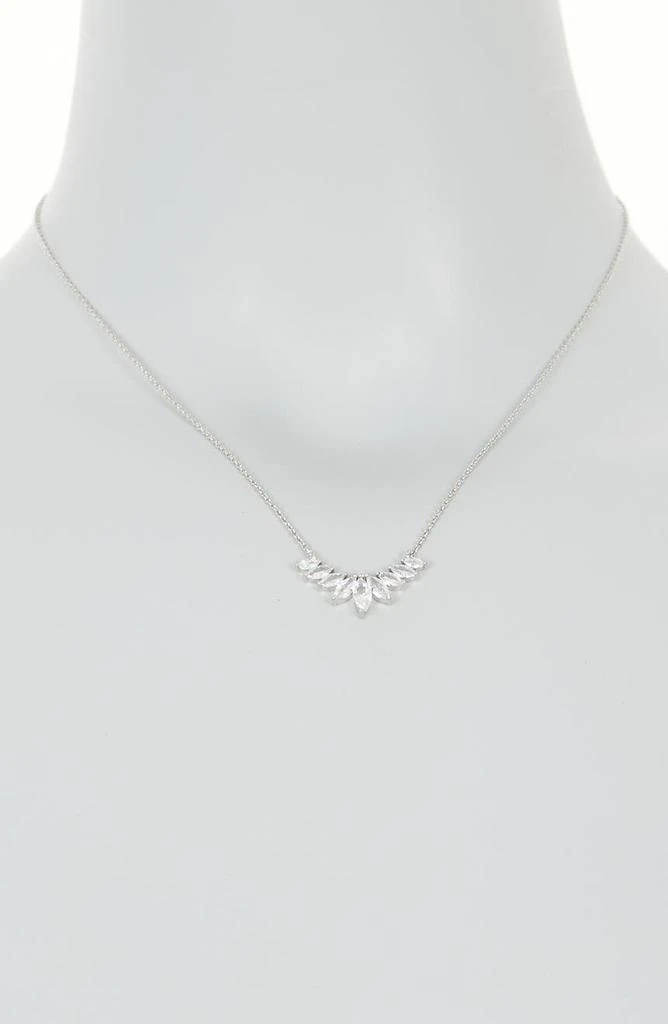 商品Nordstrom|CZ Marquis Cluster Necklace,价格¥102,第2张图片详细描述