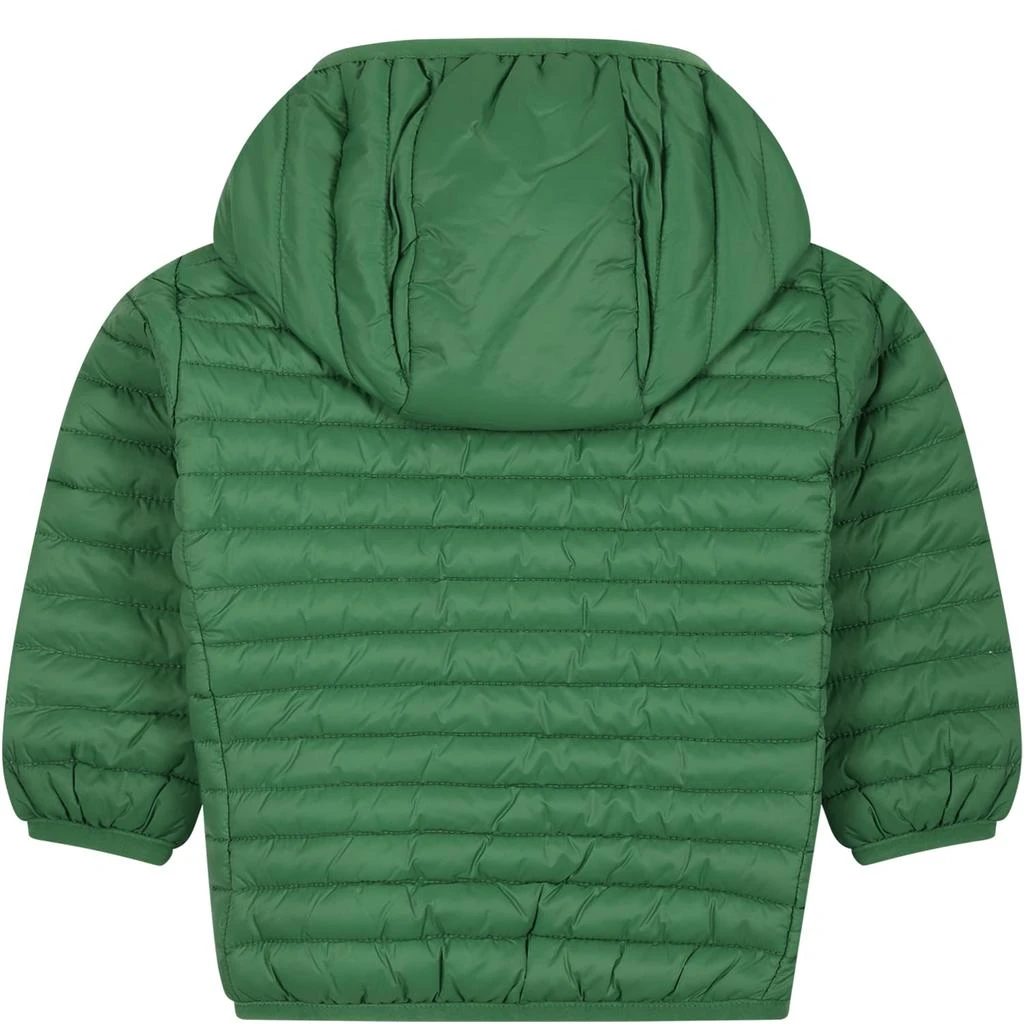 商品Save The Duck|Green Downn-jacket nene For Baby Boy With Logo,价格¥852,第2张图片详细描述