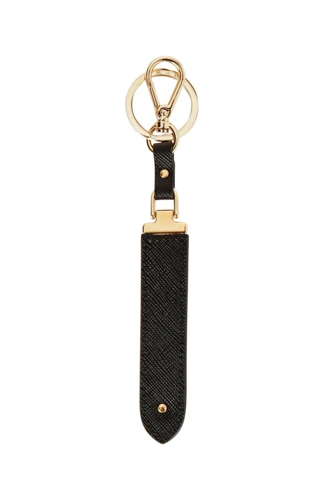 商品Prada|Prada Saffiano Logo Plaque Key Ring,价格¥2145,第2张图片详细描述