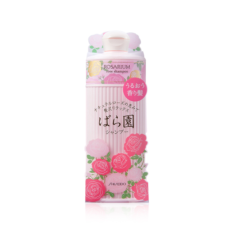 SHISEIDO 资生堂ROSARIUM 玫瑰园天然香氛洗发水 无硅去屑柔顺 300毫升 商品第1张图片规格展示
