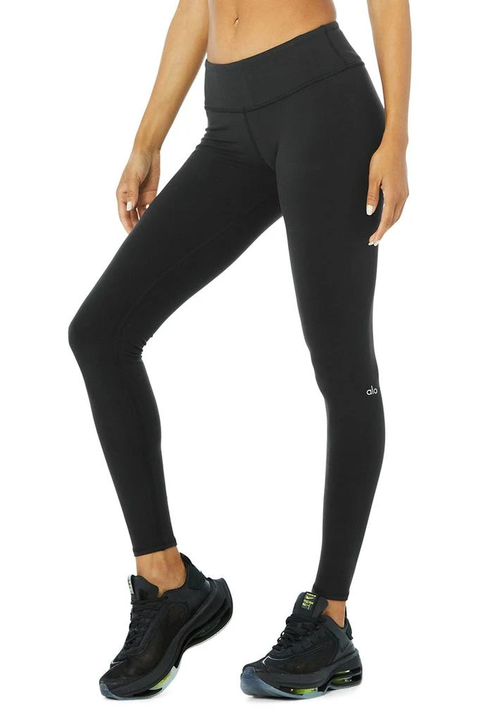 商品Alo|Airbrush Legging - Black,价格¥720,第3张图片详细描述