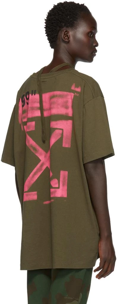 商品Off-White|Green Stencil Over 短袖,价格¥2904,第3张图片详细描述