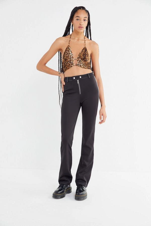 商品I.AM.GIA|I.AM.GIA Slater Contrast Stitch Zip-Front Pant,价格¥592,第4张图片详细描述