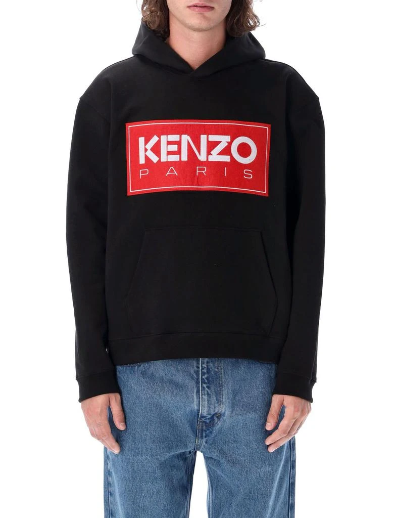 商品Kenzo|Kenzo Paris Logo Patch Hoodie,价格¥1402,第1张图片