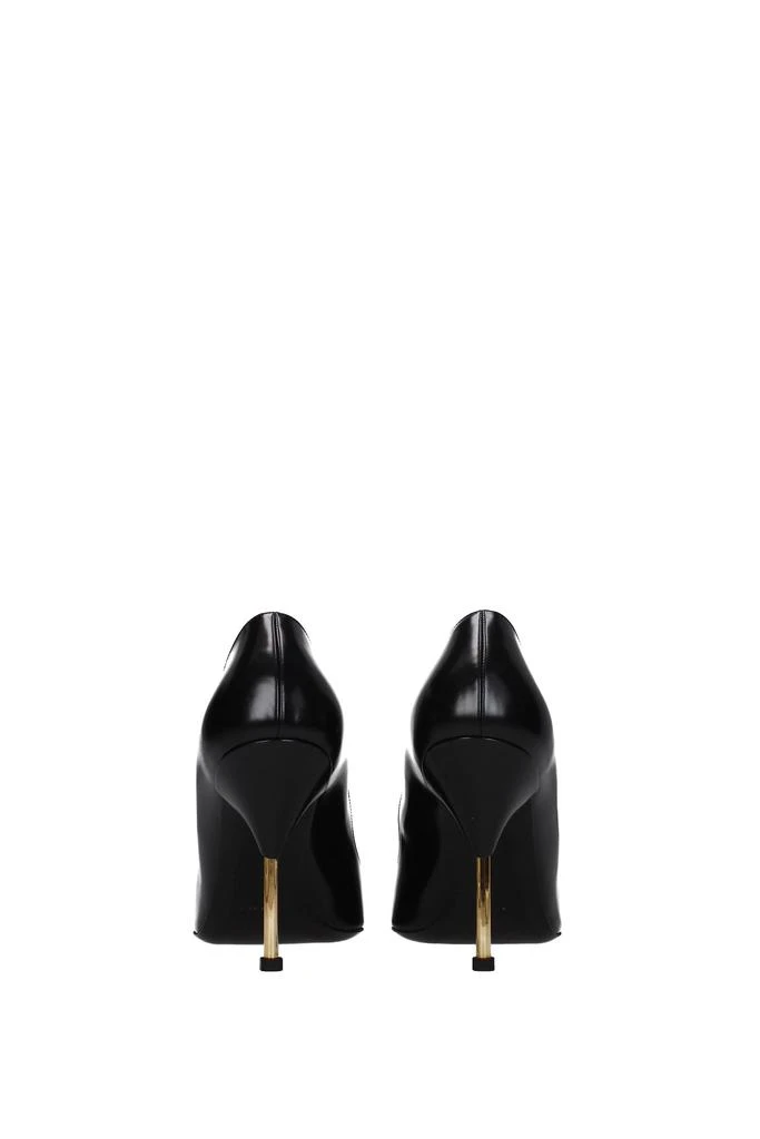 商品Alexander McQueen|Pumps Leather Black,价格¥2163,第5张图片详细描述