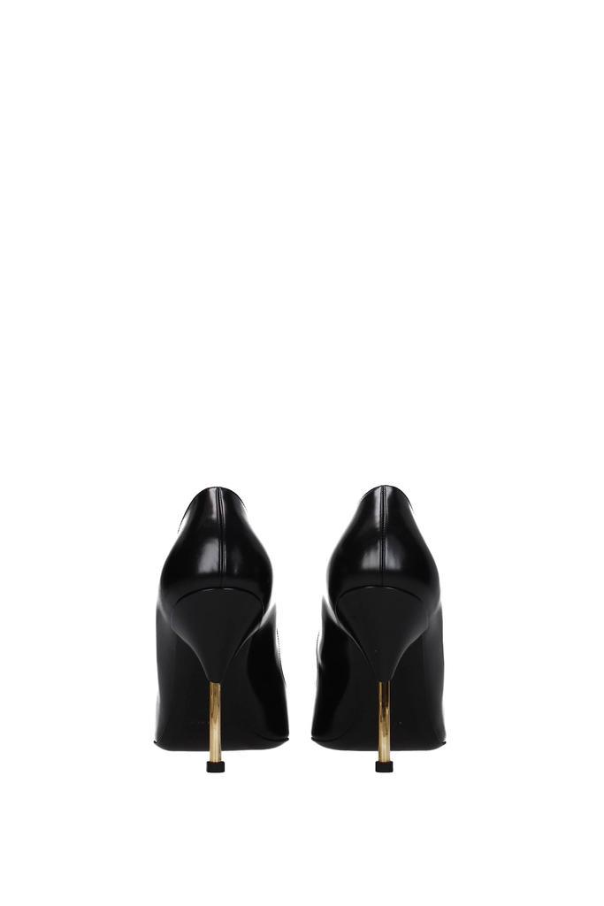 商品Alexander McQueen|Pumps Leather Black,价格¥2115,第7张图片详细描述