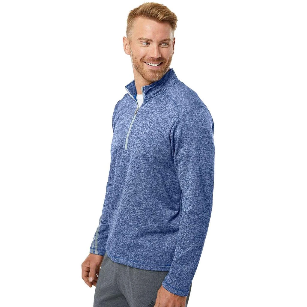 商品Adidas|adidas Men's Brushed Terry Heathered Quarter-Zip Pullover,价格¥243,第2张图片详细描述