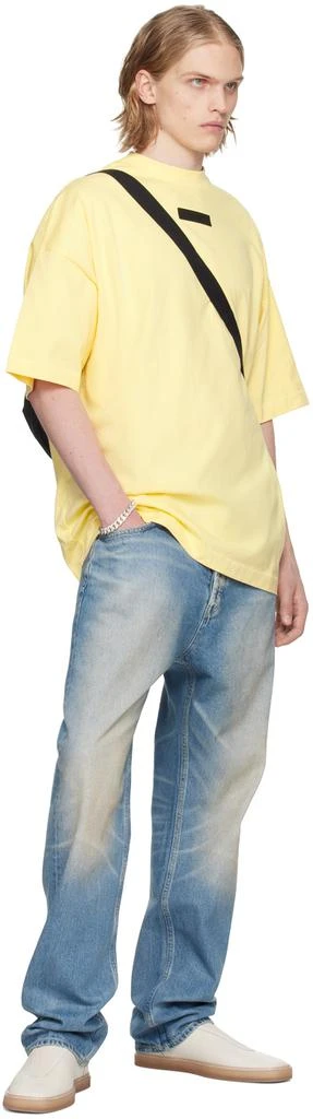 �商品Essentials|Yellow Crewneck T-Shirt,价格¥332,第4张图片详细描述