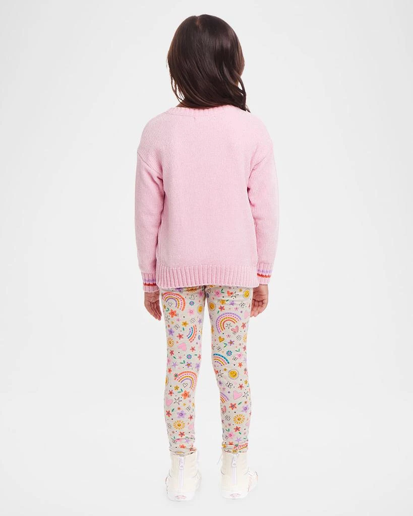 商品Andy & Evan|Girl's Printed Sweater & Leggings Set, Size 2T-6X,价格¥465,第3张图片详细描述