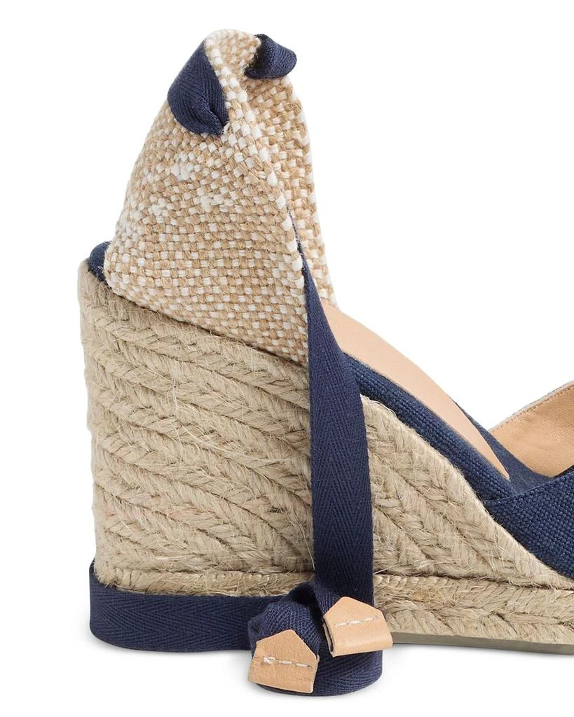 Women's Chiara Almond Toe Espadrille Wedge Platform d'Orsay Pumps 商品