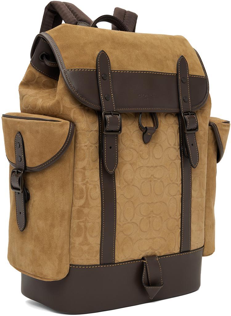商品Coach|Brown Hitch Backpack,价格¥5614,第4张图片详细描述