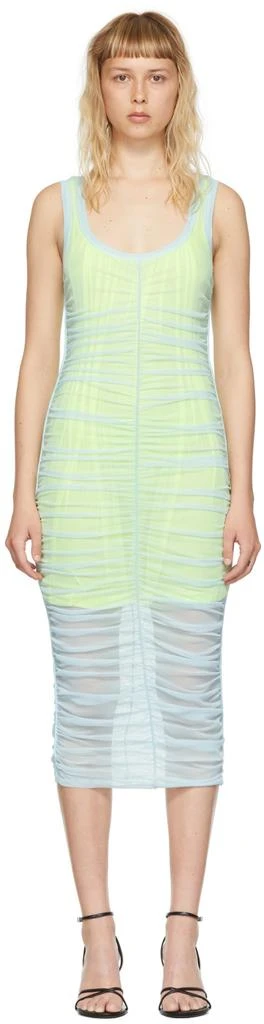 商品Alexander Wang|Blue Mesh Midi Dress,价格¥1338,第1张图片
