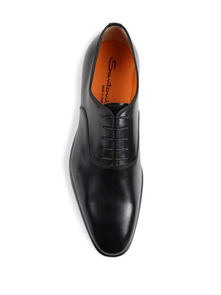 商品Santoni|Fenwick Leather Oxfords,价格¥3035,第4张图片详细描述