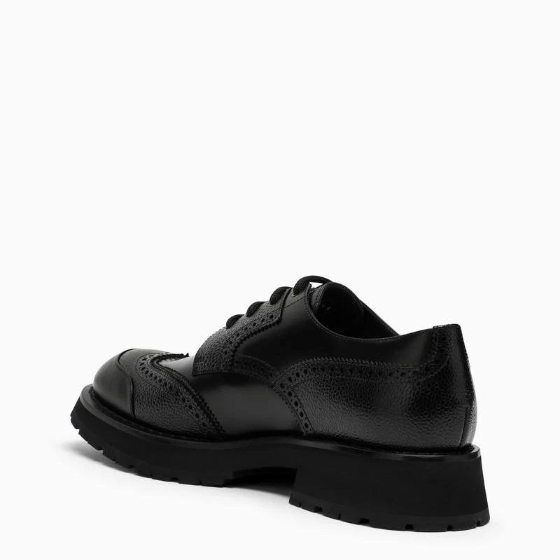 商品Alexander McQueen|Black Punk Worker derby lace-up,价格¥3226,第4张图片详细描述