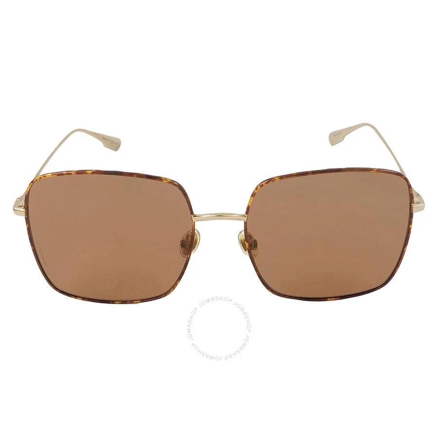 商品Dior|Brown Square Ladies Sunglasses STELLAIRE1 006J/2M 59,价格¥1216,第1张图片