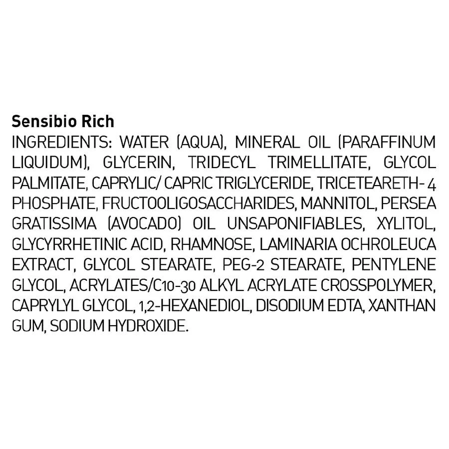 商品Bioderma|Sensibio Rich Soothing Moisturizing Cream- Sensitive to Intolerant Skin,价格¥119,第3张图片详细描述