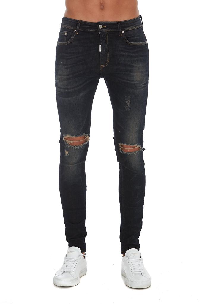 Represent Destroyed Skinny Jeans - 32 / Blue(轻微瑕疵）商品第1张图片规格展示