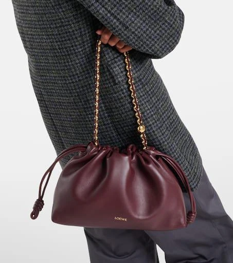 商品Loewe|Flamenco皮革单肩包,价格¥32503,第2张图片详细描述