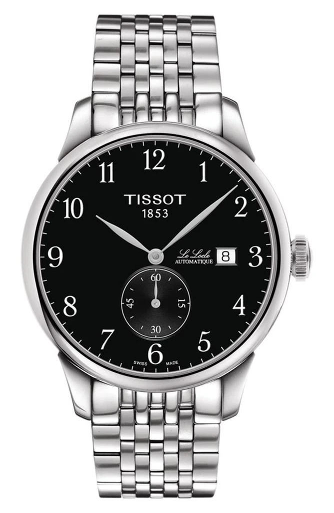 商品Tissot|天梭 Le Locle Petite Seconde 系列男士机械手表 T0064281105200,价格¥2778,第1张图片