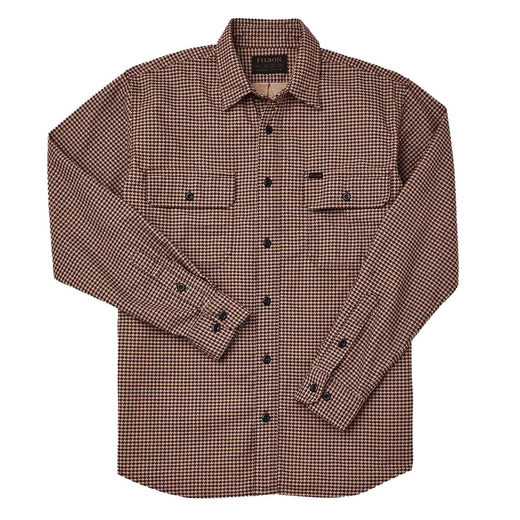 Filson Field Flannel Shirt Tan Dogsto商品第1张图片规格展示