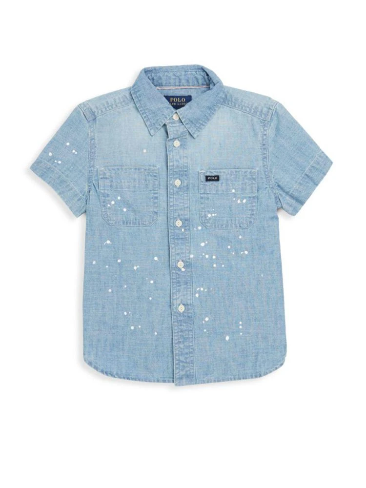 商品Ralph Lauren|Toddler's, Little Boy's & Boy's Chambray Workshirt,价格¥111,第1张图片