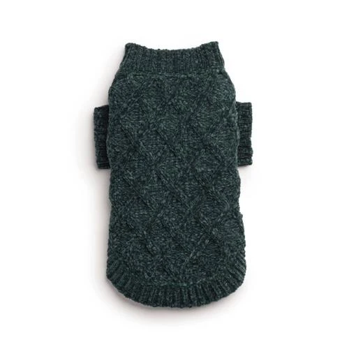 商品fabdog|Emerald Chenille Pet Sweater,价格¥287,第1张图片