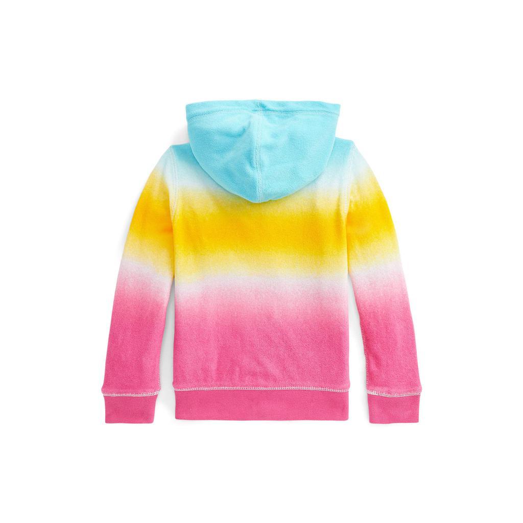 商品Ralph Lauren|Ombré Terry Full Zip Hoodie (Little Kids),价格¥226,第4张图片详细描述