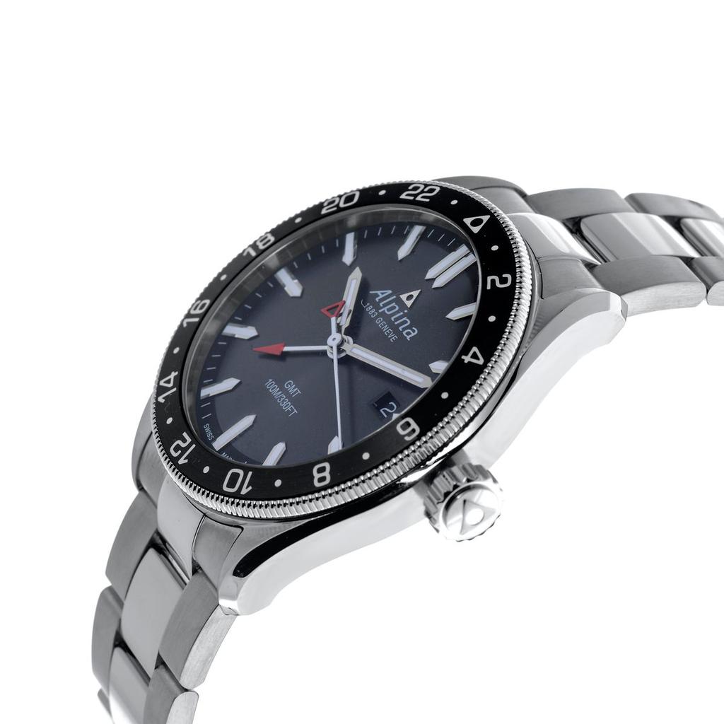 Alpina Alpiner Stainless Steel GMT Quartz Men's Watch AL-247GB4E6B商品第2张图片规格展示