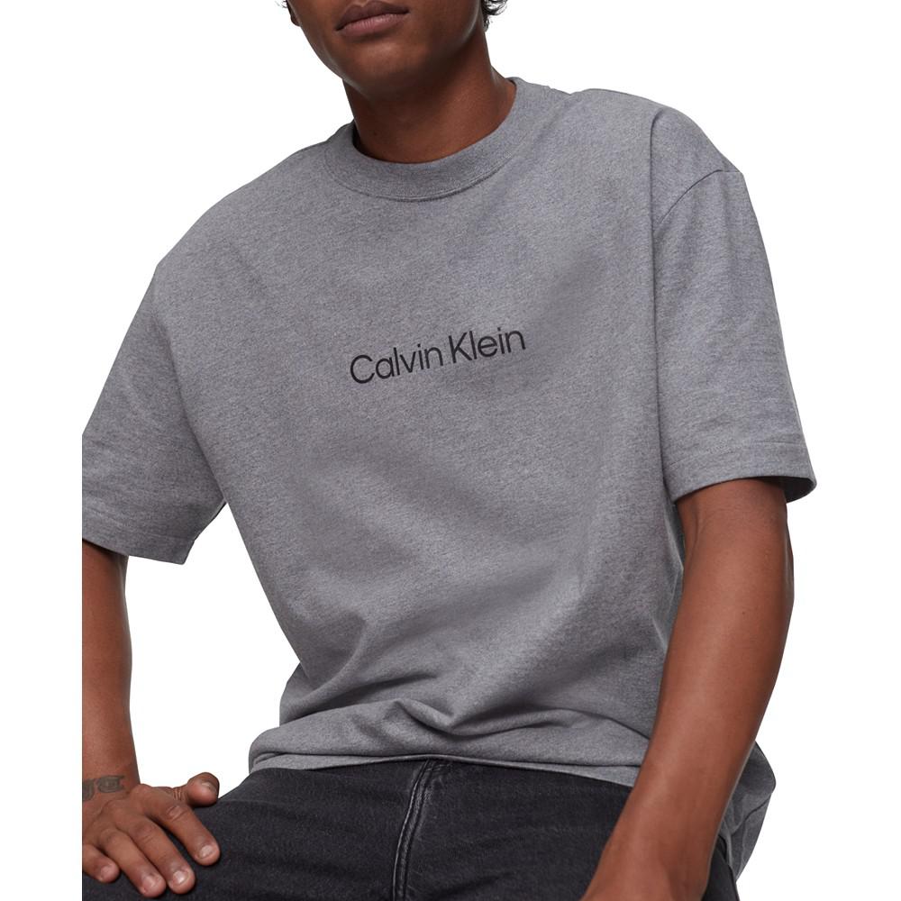 Men's Relaxed Fit Standard Logo Crewneck T-Shirt商品第4张图片规格展示