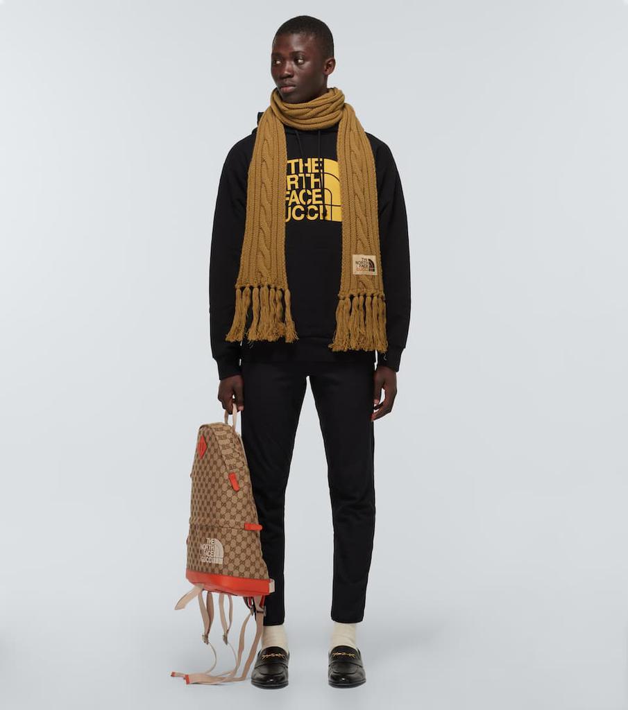 商品Gucci|The North Face x Gucci羊毛围巾,价格¥4658,第6张图片详细描述