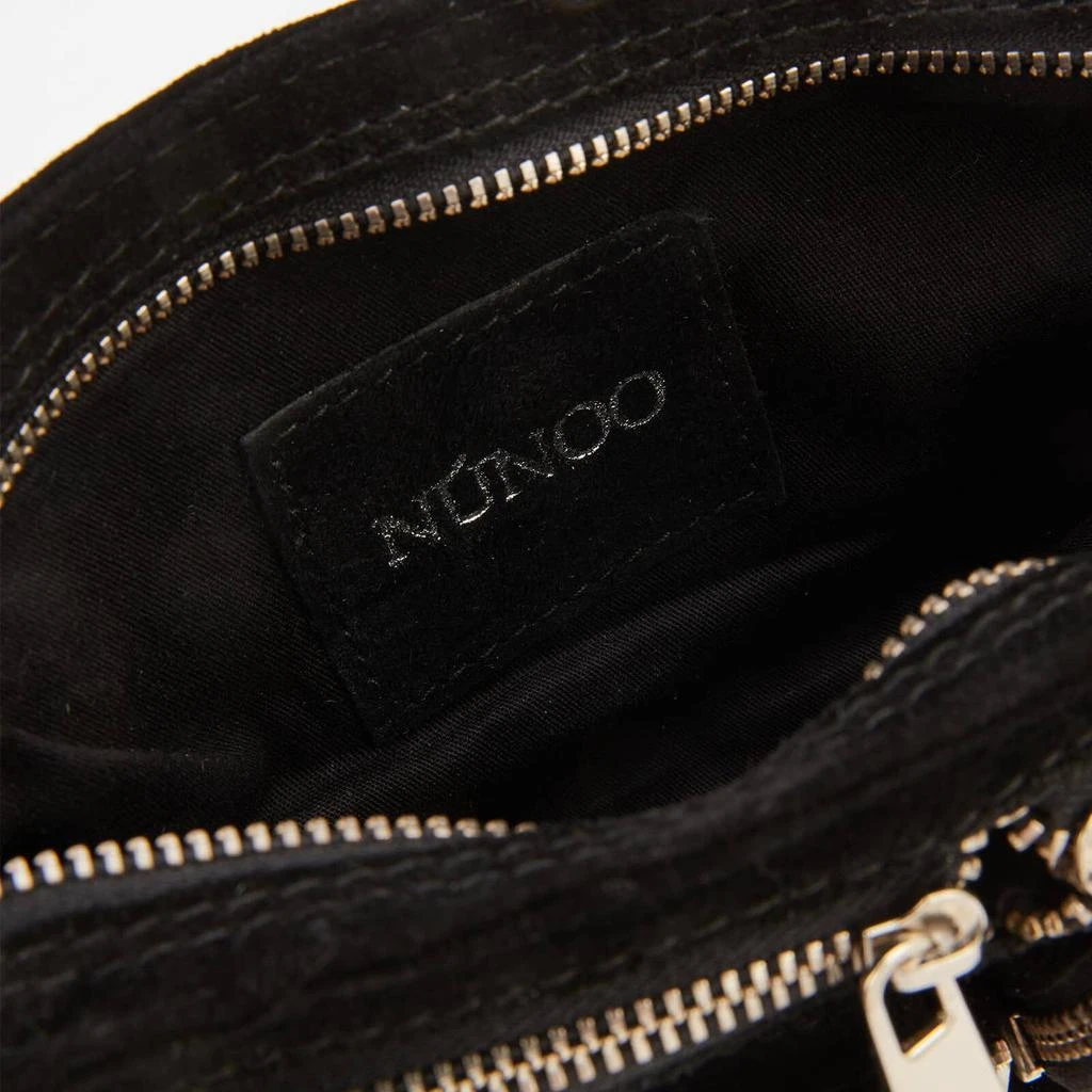 商品Nunoo|Núnoo Women's Helena New Suede Cross Body Bag - Black,价格¥298,第4张图片详细描述