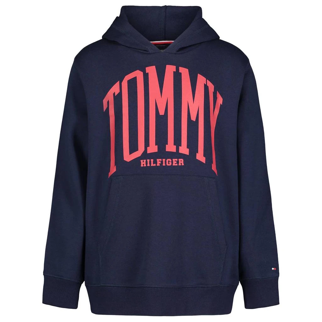 商品Tommy Hilfiger|Tommy Hilfiger Big Boy's Pullover Hoodie,价格¥133,第1张图片