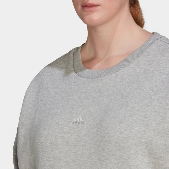 Women's adidas ALL SZN Fleece Sweatshirt (Plus Size) 商品