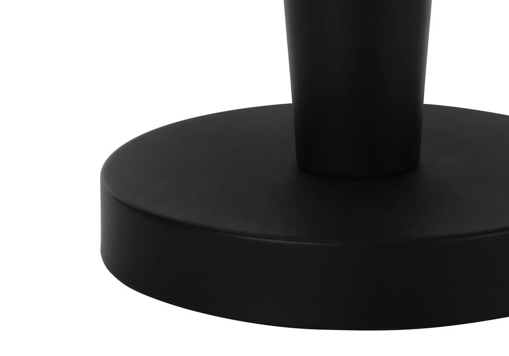 商品Homezia|Set of Two 24" Black Metal Candlestick USB Table Lamps With Ivory Drum Shade,价格¥1606,第4张图片详细描述