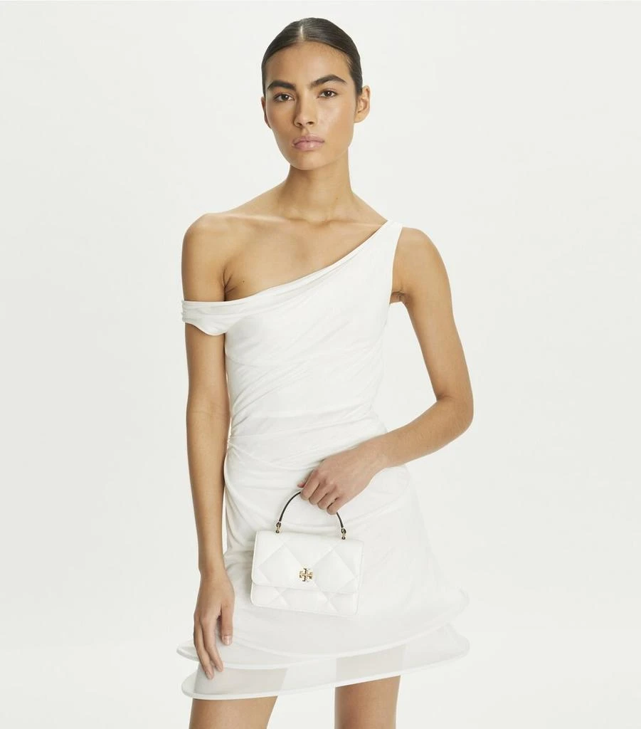 商品Tory Burch|Mini Kira Diamond Quilt Top-Handle Crossbody,价格¥3167,第3张图片详细描述