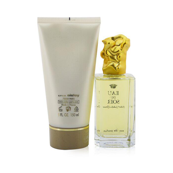 Sisley 夜幽情怀套装：1x Eau De香水喷雾 100ml/3.3oz 1 x 滋润香氛身体乳 150ml/5.1oz 2pcs商品第3张图片规格展示