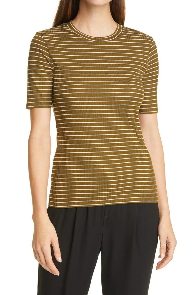 商品Vince|Stripe Variegated Rib Top,价格¥215,第1张图片