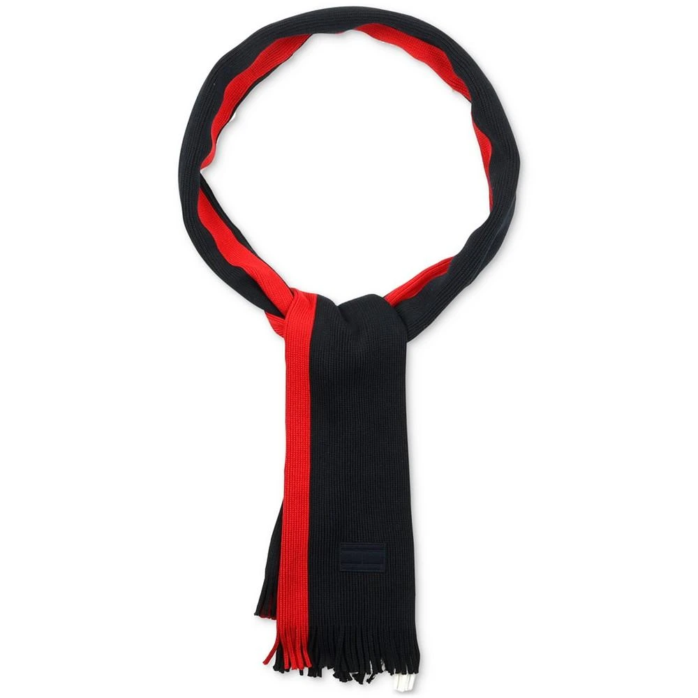 商品Tommy Hilfiger|Men's Striped Fringe Scarf,价格¥253,第2张图片详细描述