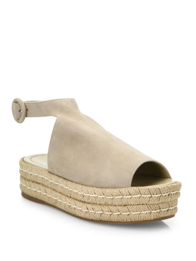 商品Prada|Suede Ankle-Strap Platform Espadrilles,价格¥2248,第1张图片