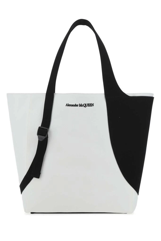 商品Alexander McQueen|Alexander McQueen Logo Embroidered Tote Bag,价格¥3345,第1张图片