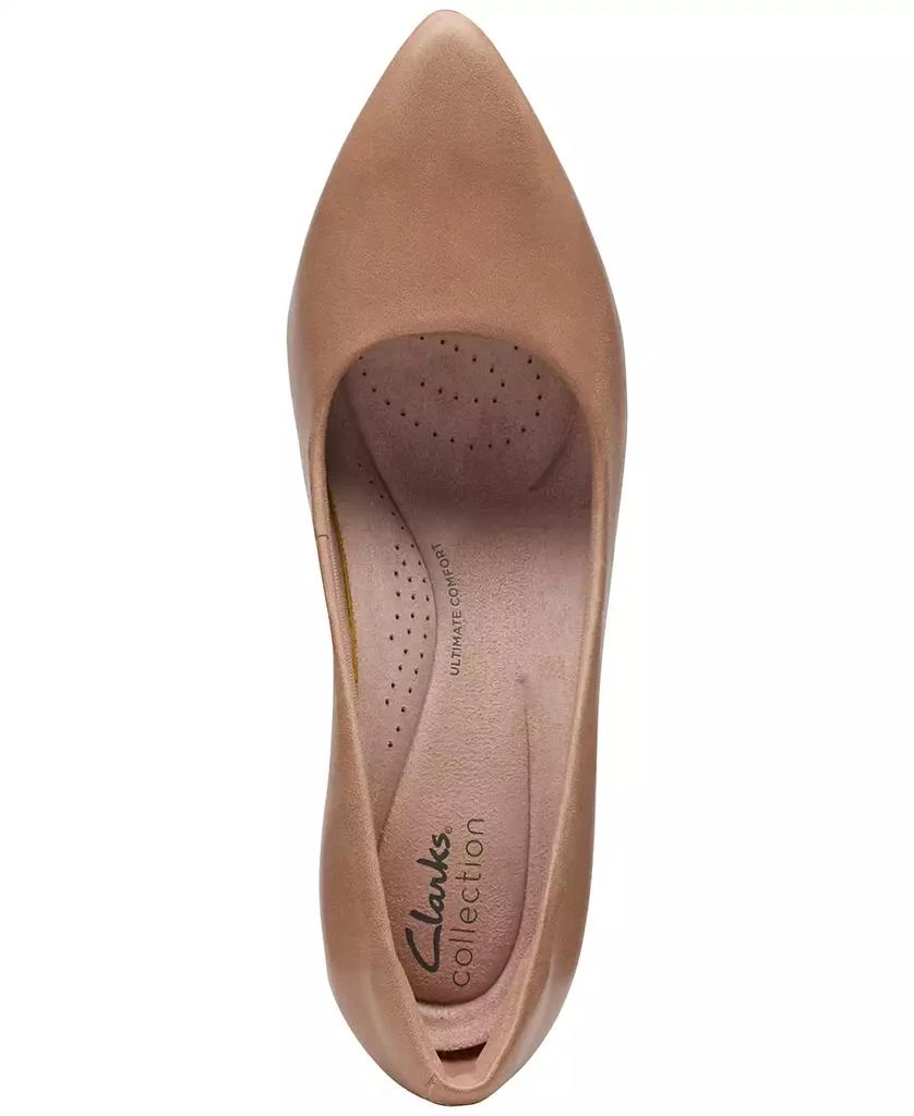 商品Clarks|Women's Kataleyna Gem Pointed-Toe Comfort Pumps,价格¥570,第4张图片详细描述