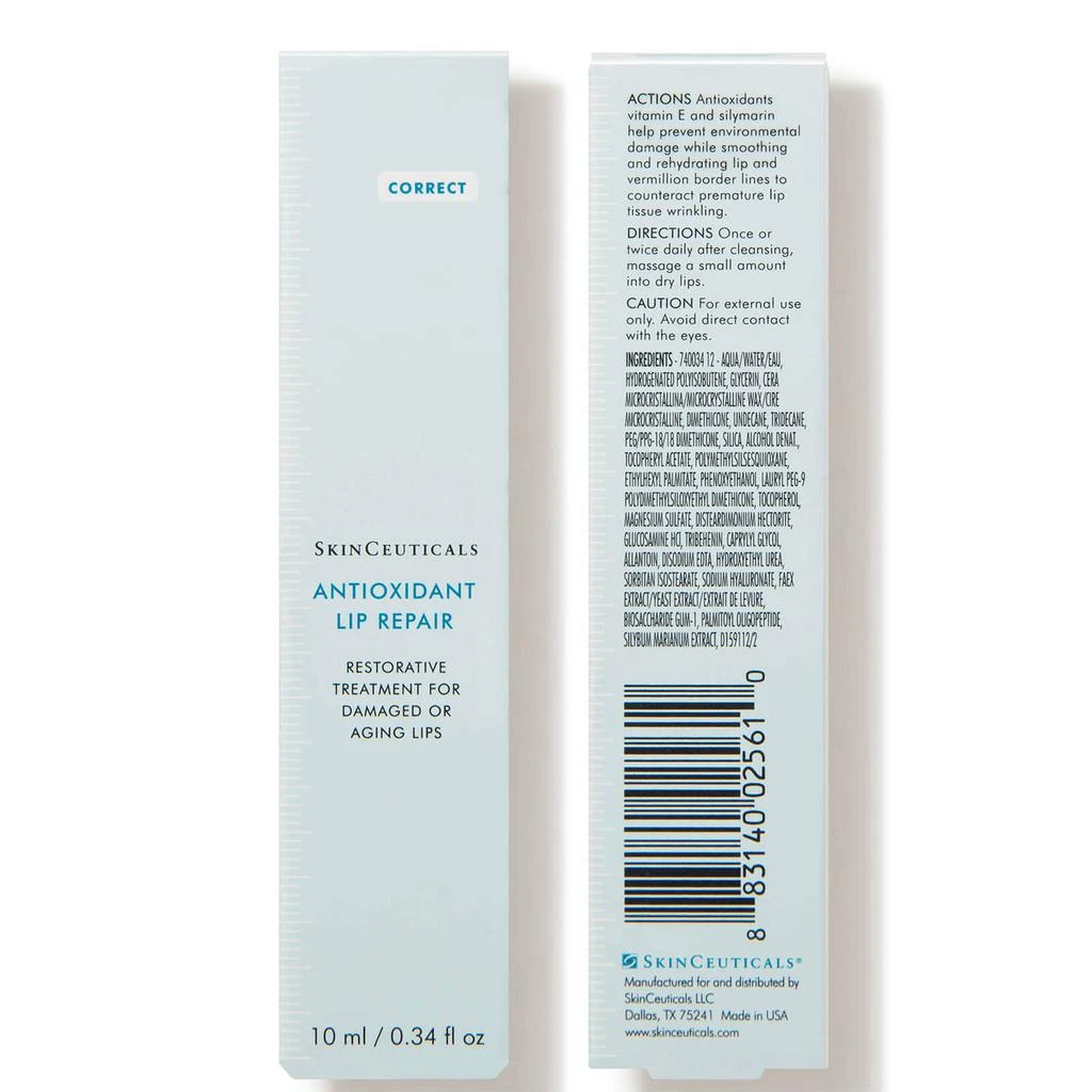 商品SkinCeuticals|SkinCeuticals Antioxidant Lip Repair (0.34 fl. oz.),价格¥347,第4张图片详细描述