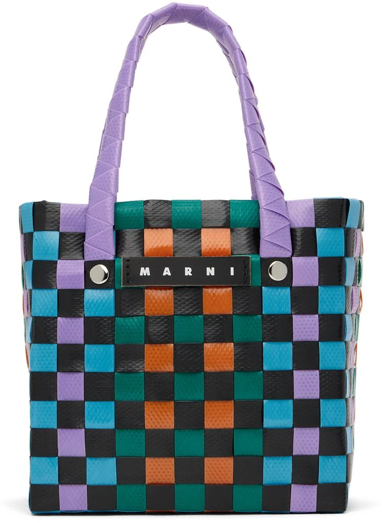 商品Marni|Kids Multicolor Micro Basket Tote,价格¥641,第1张图片