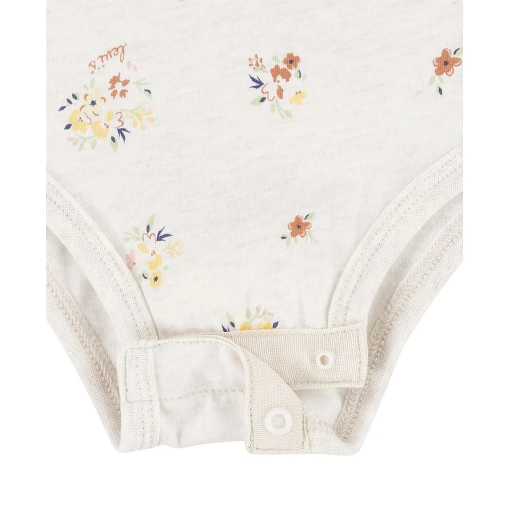商品Levi's|Baby Girls Graphic Short Sleeve Bodysuits, Pack of 3,价格¥154,第4张图片详细描述