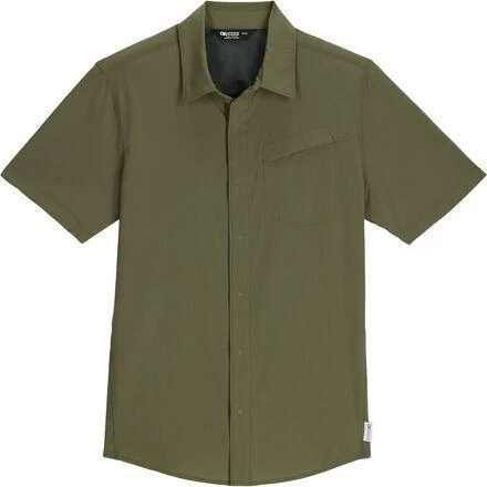 商品Outdoor Research|Astroman Short-Sleeve Sun Shirt - Men's,价格¥249,第3张图片详细描述