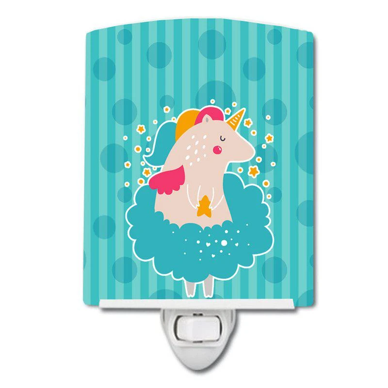 商品Caroline's Treasures|Unicorn Ballerina Ceramic Night Light,价格¥204,第1张图片