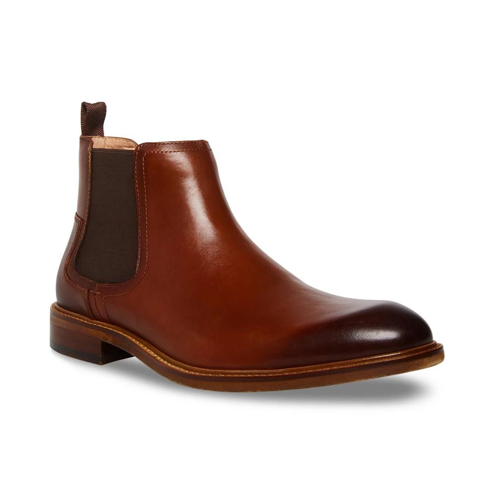 商品Steve Madden|Men's Heritage Leather Chelsea Boot,价格¥565,第1张图片