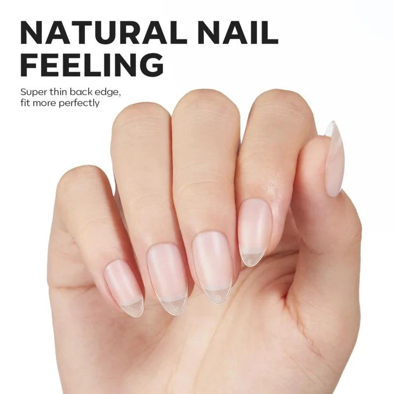 商品[国内直发] MODELONES|Short Almond - Frosted Nail Tips,价格¥96,第2张图片详细描述